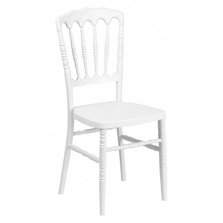 Hercules Napoleon Chair, White Back, 15-1/2 in W 18" L 36-1/4" H