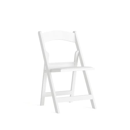 Resin Folding Chair,White