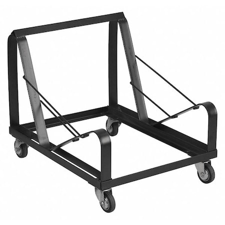 Stack Chair Dolly,Black,21" H