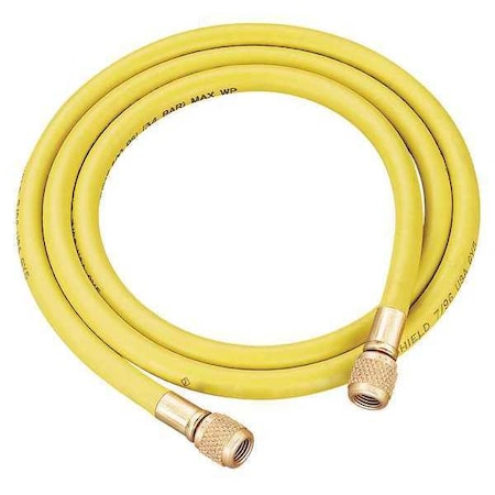 Charging/Vacuum Hose,Low Loss,60 In,Yel