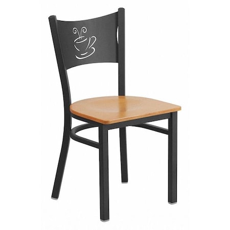 Hercules Restaurant Chair, 17-1/4 in W 20" L 33-1/4" H