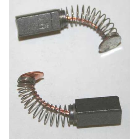 Motor Brush Set,1/4 In, 1/4 In W,Pk2