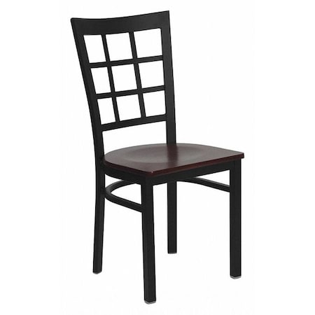 Hercules Restaurant Chair, 16-1/2 in W 20" L 36-1/2" H