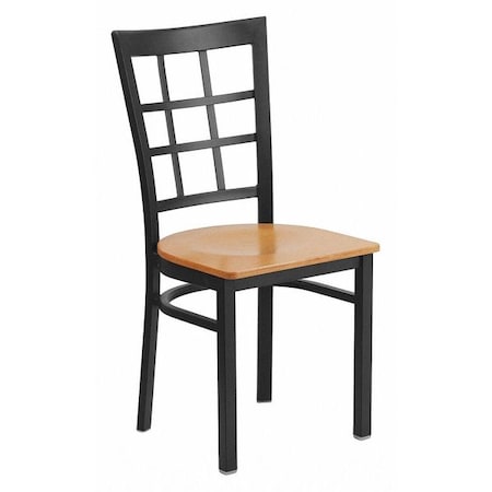 Hercules Restaurant Chair, 16-1/2 in W 20" L 36-1/2" H