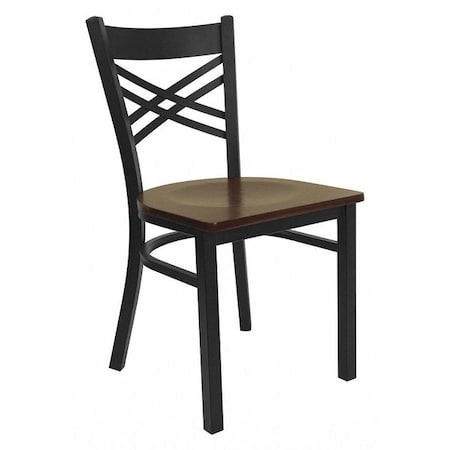 Hercules Restaurant Chair, 16-1/2 in W 17" L 32-1/4" H