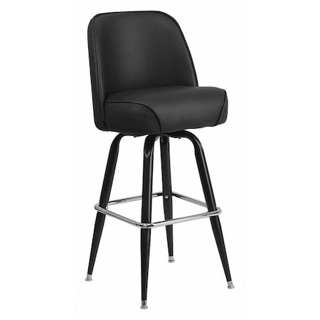 James Metal Barstool with Swivel Bucket Seat