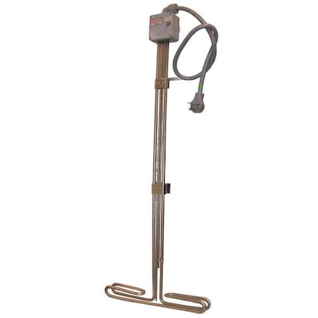 Precision Tank Heater,43-3/4 In. L