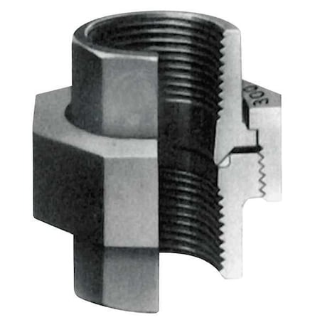 Union Union, 3/8" Pipe, FNPT, Malleable Iron, Class 300