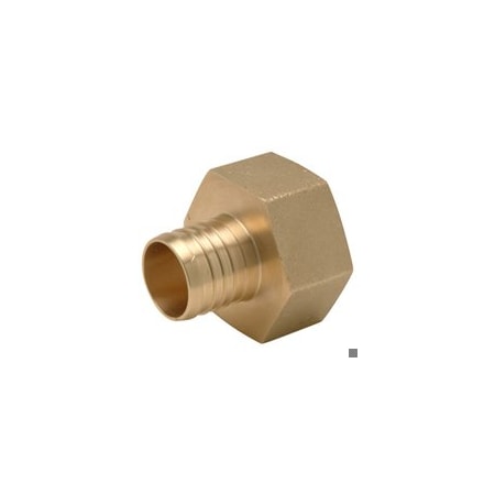 Strt, Brass, Barbed 1 1/4", FNPT 1 1/4"