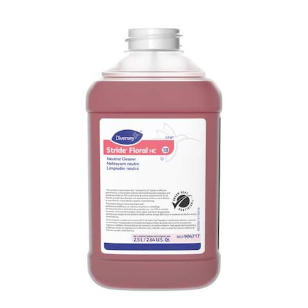 Neutral Floor Cleaner, 2.5L Bottle, 2 PK