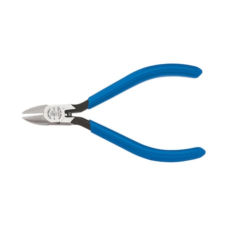 4 1/4 in Precision Diagonal Cutting Plier Semiflush Cut Narrow Nose Uninsulated