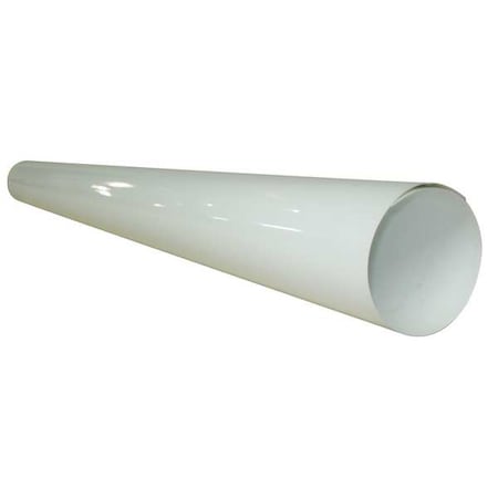 6-1/2" x 48" L PVC Insulated Pipe Jacket