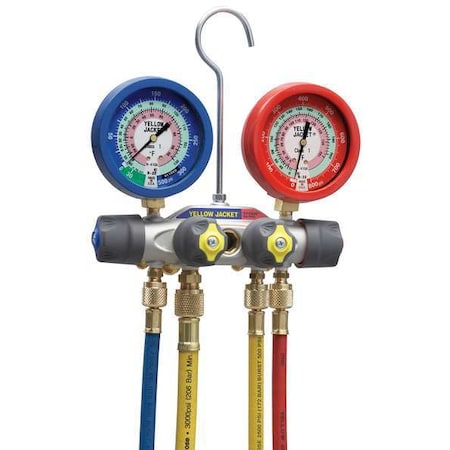 Mechanical Manifold Gauge Set,4-Valve