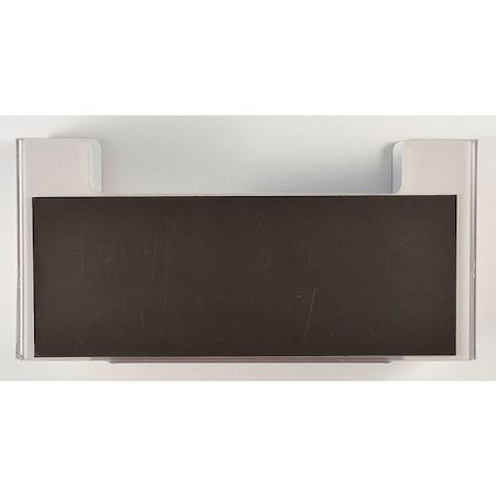 Glove Dispenser Magnet Mount, PETG, Holds (1) Box ,White