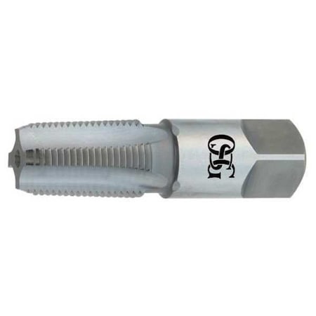 Pipe Tap, 1/8"-27, Taper, 4 Flutes, NPT