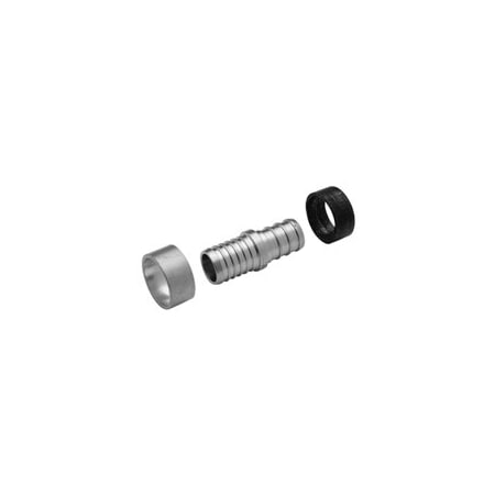 Coupling,Brass,Barbed1/2",Barbed1/2"