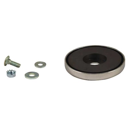Magnetic Bracket,3-1/4" H x 3-1/4" W,SS