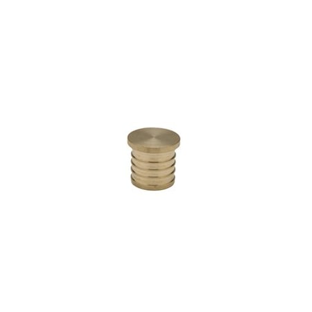 Plug, Brass, Barbed 1 1/2 in