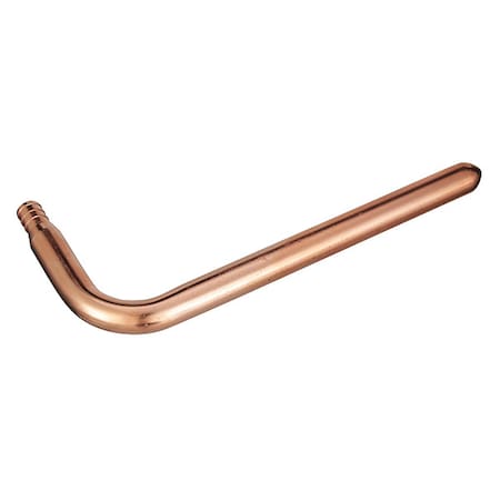 Stub-out, Copper, Barbed 1/2 in, Barbed