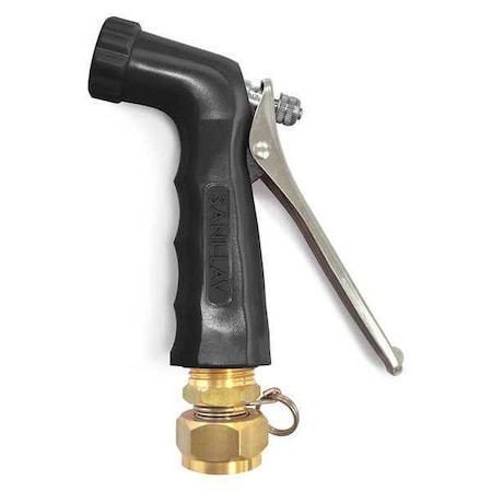 Spray Nozzle, 3/4" Female, 100 psi, 6.5 gpm, Black