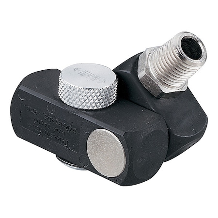 Swivel Connector,1/4 In.(M)NPT x (F)NPT