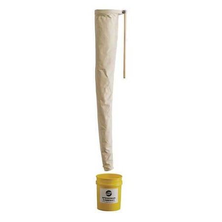 Shower Eyewash Test Kit, Plastic, PVC, Steel, Vinyl, White, For Use With, Eyewash Station