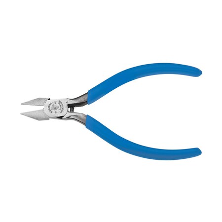 5 1/8 in High Leverage Diagonal Cutting Plier Flush Cut Pointed Nose Uninsulated
