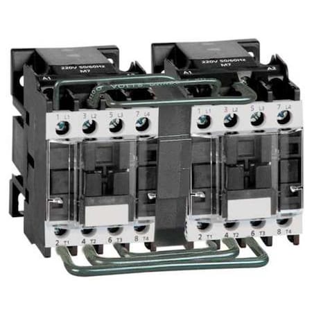 IEC Magnetic Contactor, 1NO, 120V AC, 3 P, Reversing, Screw