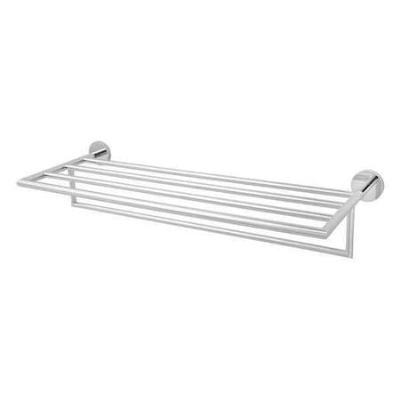 Towel Rack,Brass,25 7/8 in Overall W
