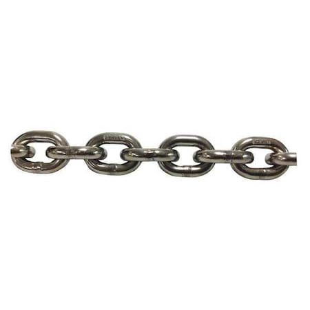 Chain,10 ft. L,Trade Size 9/32 in.