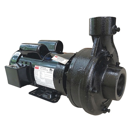 Centrifugal Pump,2 HP,1 Ph,115/230VAC