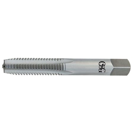 Straight Flute Hand Tap, 5/16"-18, Plug, 4 Flutes, UNC