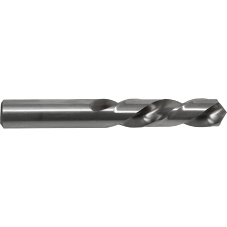 Screw Machine Drill Bit, 5/16 in Size, 118  Degrees Point Angle, High Speed Steel, Bright Finish