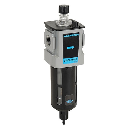 Air Line Lubricator, 96 cfm Max. Flow, Series: Compact