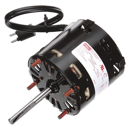 Condenser Fan Replacement Motor, Heatcraft OEM, 1/20 HP, 1300/1500 rpm Nameplate RPM, 208-230V AC