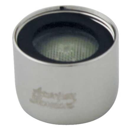 1.5 gpm Outlet, 55/64"-27 Thread Size, Polished Chrome, Metal