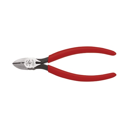 6 1/8 in High Leverage Diagonal Cutting Plier Standard Cut Pointed Nose Uninsulated