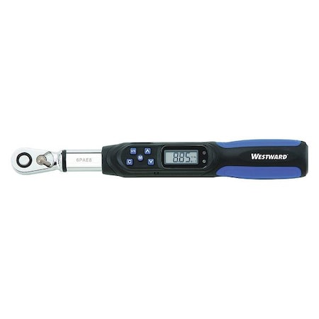 Elect Torque Wrench,Mini,1/4 In,Fixed