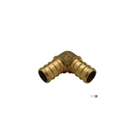 Elbow, Brass, Barbed 1/2", Barbed 1/2"