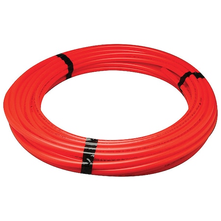 PEX Tubing,Red,3/4 in,300 ft,100 psi