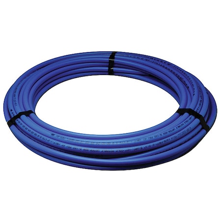PEX Tubing,Blue,1 in,100 ft,100 psi