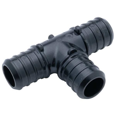 Tee,Polymer,Barbed3/4in,1/2in,3/4in