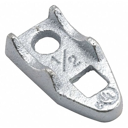 Clamp, Conduit; EMT; Pipe Use, 1-1/4 in, Malleable Iron, Plain