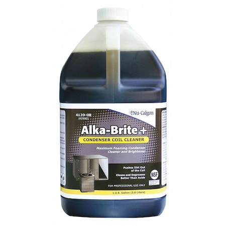 Condenser Cleaner,Liquid,1 gal,Brown