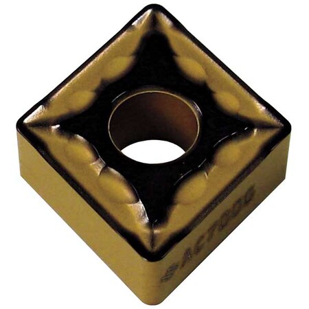 Diamond Turning Insert, Diamond, 1/2 in, CNMG, 1/32 in, Carbide