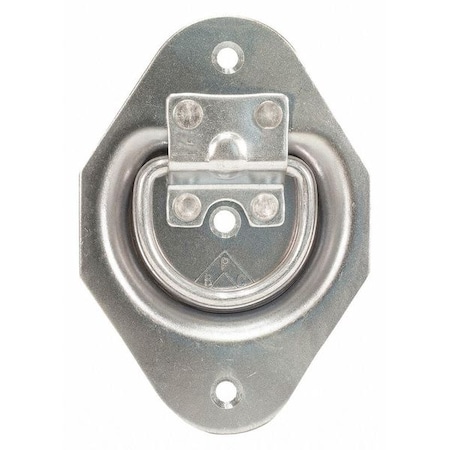 Recessed Rope Ring Zinc Plated