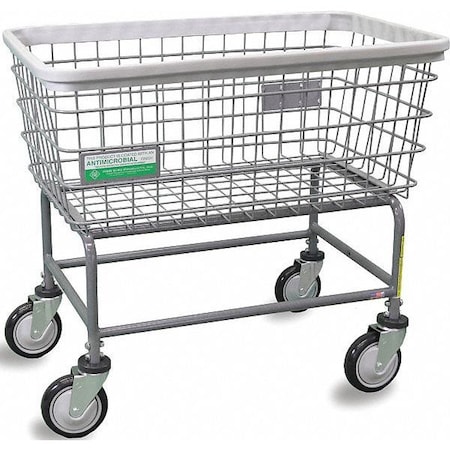 Antimicrobial Wire Utility Cart, 4.5 Bushel