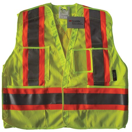 Safety Vest,Yellow/Green,S/M