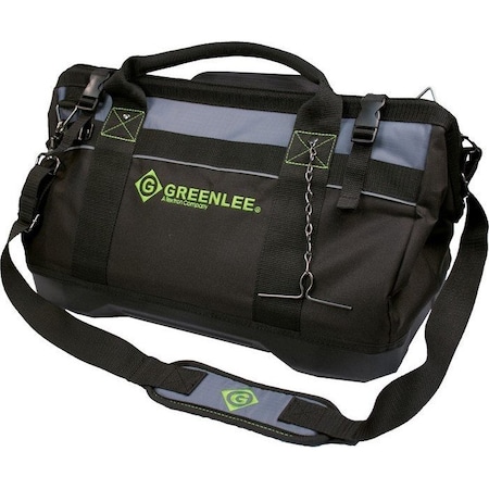 Tool Bag, Polyester, Black, 19 Pockets