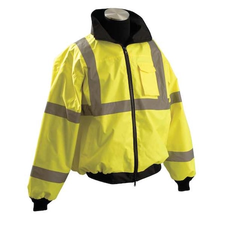 Unisex Jacket, 100% Polyester, Yellow, M